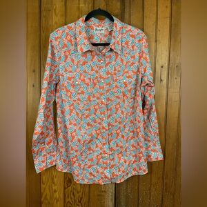 Wrangler Wrancher Shirt, Pearl Buttons, Long Sleeve